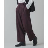 トロミ 総柄ワイドストレートスラックス メンズ | WEGO【MEN】 | 詳細画像15