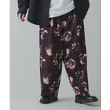 トロミ 総柄ワイドストレートスラックス メンズ | WEGO【MEN】 | 詳細画像28