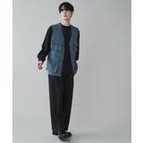 トロミ マルチポケットベストメンズ 韓国ファッション 韓国 | WEGO【MEN】 | 詳細画像2 