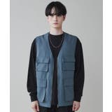 トロミ マルチポケットベストメンズ 韓国ファッション 韓国 | WEGO【MEN】 | 詳細画像10 