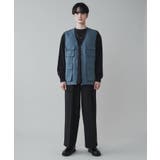 トロミ マルチポケットベストメンズ 韓国ファッション 韓国 | WEGO【MEN】 | 詳細画像11 