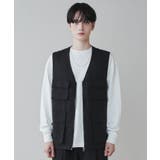 トロミ マルチポケットベストメンズ 韓国ファッション 韓国 | WEGO【MEN】 | 詳細画像14 