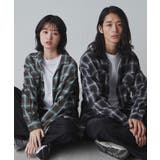 オンブレーチェックシャツ メンズ レディース | WEGO【MEN】 | 詳細画像2