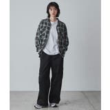 オンブレーチェックシャツ メンズ レディース | WEGO【MEN】 | 詳細画像5