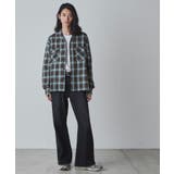 オンブレーチェックシャツ メンズ レディース | WEGO【MEN】 | 詳細画像6