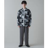 トロミ 総柄BIGシャツ メンズ | WEGO【MEN】 | 詳細画像7