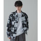 トロミ 総柄BIGシャツ メンズ | WEGO【MEN】 | 詳細画像10