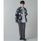 トロミ 総柄BIGシャツ メンズ | WEGO【MEN】 | 詳細画像12