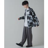 トロミ 総柄BIGシャツ メンズ | WEGO【MEN】 | 詳細画像13