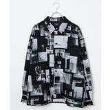 トロミ 総柄BIGシャツ メンズ | WEGO【MEN】 | 詳細画像22