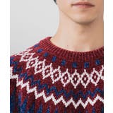 ベロアモール総柄ラグランプルオーバー | WEGO【MEN】 | 詳細画像4