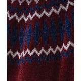 ベロアモール総柄ラグランプルオーバー | WEGO【MEN】 | 詳細画像5