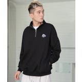 ブラック | ヘビーウエイトハーフZIPワンポイントPO レディース 秋 | WEGO【WOMEN】