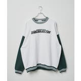 ヘビーウエイト刺繍バイカラープルオーバー メンズ レディース | WEGO【MEN】 | 詳細画像21 