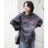 ピグメントグラフィックプルオーバー レディース 秋 | WEGO【WOMEN】 | 詳細画像17