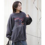 ピグメントグラフィックプルオーバー レディース 秋 | WEGO【WOMEN】 | 詳細画像18
