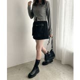 アウトポケットナイロンミニスカパン レディース 秋 | WEGO【WOMEN】 | 詳細画像3 