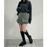 アウトポケットナイロンミニスカパン レディース 秋 | WEGO【WOMEN】 | 詳細画像14 