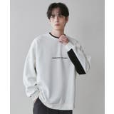ホワイト | ドルマンフェイクレイヤードPO | WEGO【MEN】