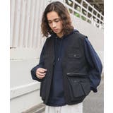 リップストップ ハンティングベスト メンズ | WEGO【MEN】 | 詳細画像1 