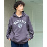 スミクロ | ヘビーウエイトサガラカレッジプルパーカー | WEGO【MEN】