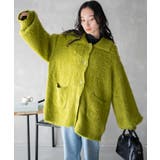 ファータッチニットブルゾン | WEGO【WOMEN】 | 詳細画像1 