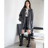 ファータッチニットブルゾン | WEGO【WOMEN】 | 詳細画像3 