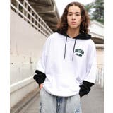 レイヤードスリーブスウェパカ | WEGO【MEN】 | 詳細画像14 