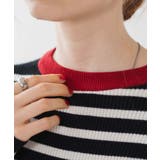 パネルボーダーニットトップ | WEGO【WOMEN】 | 詳細画像5 