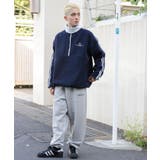 フリース ワンポイントハーフZIPプルオーバー メンズ | WEGO【MEN】 | 詳細画像2