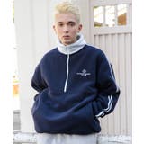 フリース ワンポイントハーフZIPプルオーバー メンズ | WEGO【MEN】 | 詳細画像11