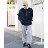 フリース ワンポイントハーフZIPプルオーバー メンズ | WEGO【MEN】 | 詳細画像12