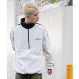 フリース ワンポイントハーフZIPプルオーバー メンズ | WEGO【MEN】 | 詳細画像13
