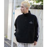 フリース ワンポイントハーフZIPプルオーバー メンズ | WEGO【MEN】 | 詳細画像17