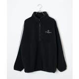 フリース ワンポイントハーフZIPプルオーバー メンズ | WEGO【MEN】 | 詳細画像24