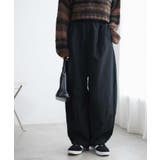 ブラック | イージーカーブパンツ | WEGO【WOMEN】