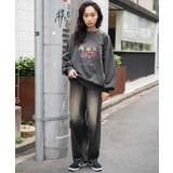 ヴィンテージライクピグメントスウェット レディース 秋 | WEGO【WOMEN】 | 詳細画像4