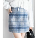 シャギーチェックミニスカート | WEGO【WOMEN】 | 詳細画像7 