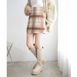 シャギーチェックミニスカート | WEGO【WOMEN】 | 詳細画像18 