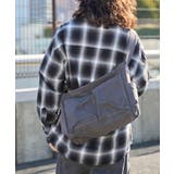 ダークグレー | 立体ポケットキャンバスショルダー | WEGO【MEN】