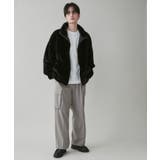 フェイクファー ZIPブルゾン メンズ | WEGO【MEN】 | 詳細画像3 