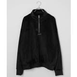 ブラック | マイクロシャギーハーフジップPO | WEGO【MEN】
