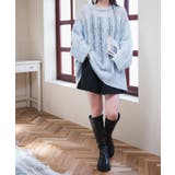 ケーブルメッシュメランジニット | WEGO【WOMEN】 | 詳細画像12