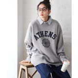 柄1 | オーバーフィットジャガードプルオーバー | WEGO【WOMEN】