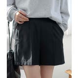 ブラック | タックショートパンツ | WEGO【WOMEN】