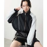 ブラック | ナイロントラックブルゾン | WEGO【WOMEN】