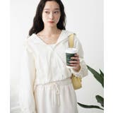 オフホワイト | ショートナイロンブルゾン | WEGO【WOMEN】