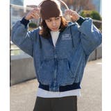 デニム淡加工色 | フードブルゾン | WEGO【MEN】