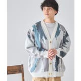 柄4 | オーバーフィットパターンカーディガン | WEGO【MEN】