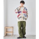 オーバーフィットロゴカーディガン | WEGO【MEN】 | 詳細画像11 